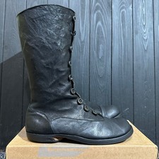 CYDWOQ Women's Leather Avantgarde Boots Size 39EU 9US