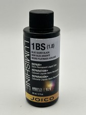 Joico LumiShine Demi-Permanent Liquid Hair Color 1BS 1.8 Blue Silver Black 2oz