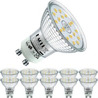 Eacll 10Er-Pack GU10 Led 4000K 4.9W Ersetzt 75W Halogen Leuchtmittel,