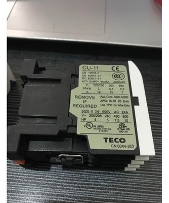 Fst  New  TECO CU-11  220V  Ac contactor    #bv