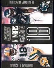2014 Score - Numbers Game Randall Cobb, Jeremy Maclin #NG20