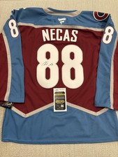 JSA COA MARTIN NECAS Signed Autographed Colorado Avalanche Hockey Jersey 