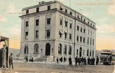 Postcard Idaho Boise Federal Building 1908 /A738