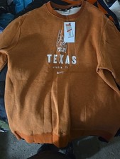Nike Texas Longhorns Men's XL Orange Sweatshirt Long Sleeve Pullover