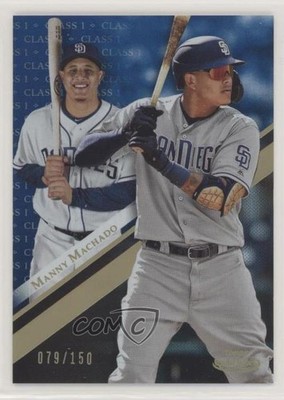 2019 Topps Gold Label Class 1 Blue 79/150 Manny Machado #33 0t2