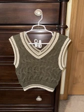 Crescent Quilted Sweater Vest