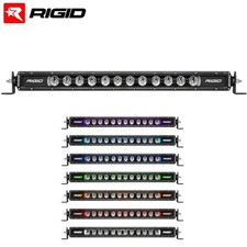 Rigid Industries Sr-series 20 Universal Led Light Bar W 7 Backlight Options Rigid Industries Sr-series 20 Universal Led Light Bar W 7 Backlight Options