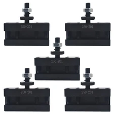 5Pcs BXA #1 250-201 Quick Change Tool Post Holder Turning & Facing For Lathe