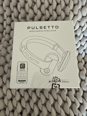 NWOT Pulsetto-Lite  Vagus Nerve Stimulation Device  Bluetooth Stress Relief,