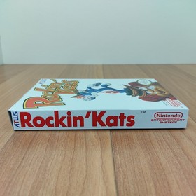 CLEAN BOX ONLY Rockin' Kats - No Game No Manual rare nintendo nes lot Nice VGC