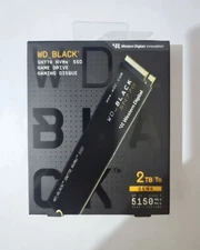 WD_BLACK SN770 2TB M.2 NVMe PCIe Gen 4 Internal SSD (WDS200T3X0E) - New & Sealed