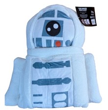 Manta Disney Star Wars C3PO Personaje de Peluche Niño Pequeño 30x40 Nueva con Etiquetas