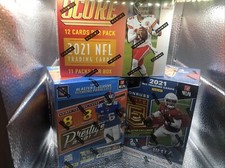 2021 ELITE + SCORE + PRESTIGE FOOTBALL BLASTER  BOX LOT Panini