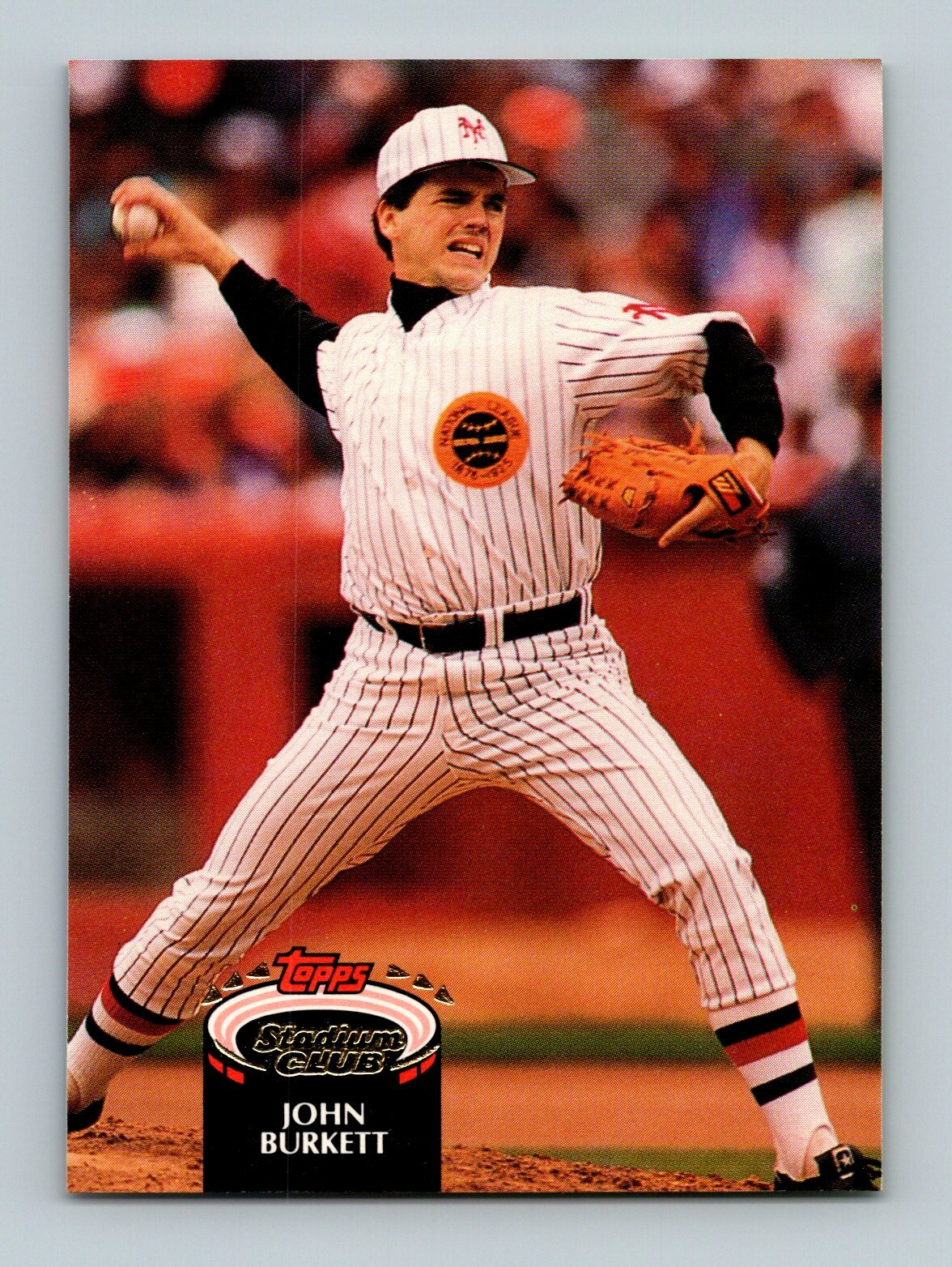 1992 Topps Stadium Club Baseball Card 136 John Burkett San Francisco Giants eBay