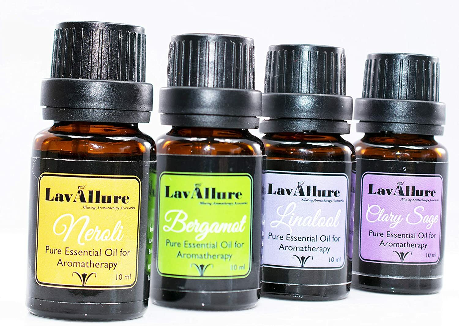 Lava Tibetan Prayer Necklace (Mala) with Choice of Essential Oils