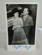 Autogramm Sonja Siewert Herbert Klein deutsche Tanzmusik (70741)