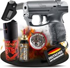 Walther PGS im Set mit Pfefferkartusche, Wilhelm Pfefferspray und Holster