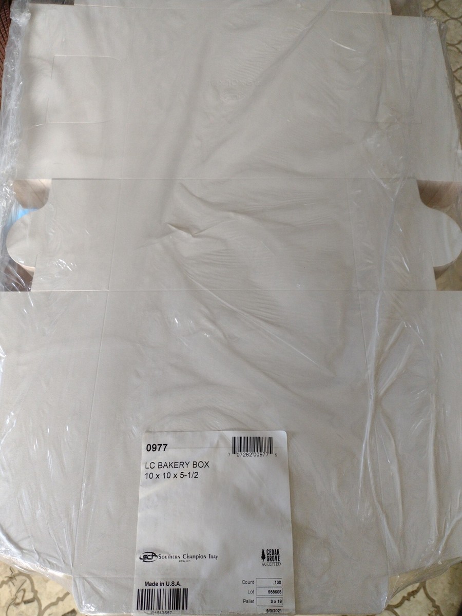 100-Pack SCT 0977 Lock-Corner Clay Coat Craft Bakery Cup