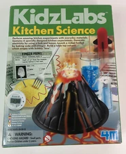 Kitchen Science Kit Educational Toy Kidz Lab 4M w/ 6 Fun Experiments 8+ 2010.