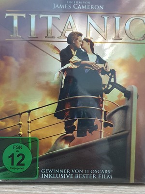 Titanic 2D + 3D Blu-ray, 4 Discs  noch  eingeschweißt Für Liebhaber