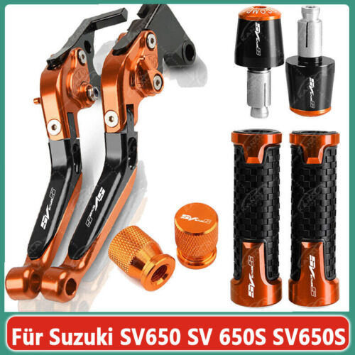 Für Suzuki SV650 SV 650S Klappbarer erweiterbarer Bremskupplungshebel Zubehör - Bild 6 von 12