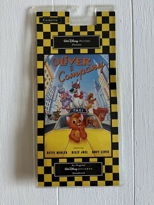 Walt Disney Presents Oliver & Company - Soundtrack Cassette Tape Billy Joel NEW