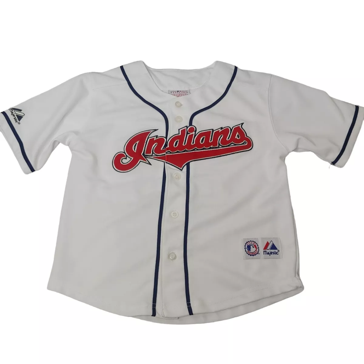 Majestic Grady Sizemore Cleveland Indians Youth 7 Baseball Jersey