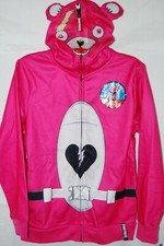 Fortnite Cuddle Team Leader Cosplay Zippered Hoodie Costume Kids Pink Size M NWT