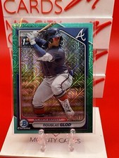 2024 Bowman Chrome Prospects  Mojo Refractor #BCP-11 Douglas Glod (RC) /125 Aqua