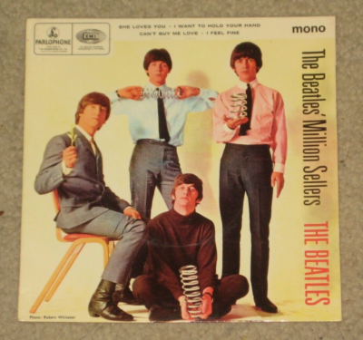 Beatles Million Sellers Parlophone UK import mono EP She Loves You