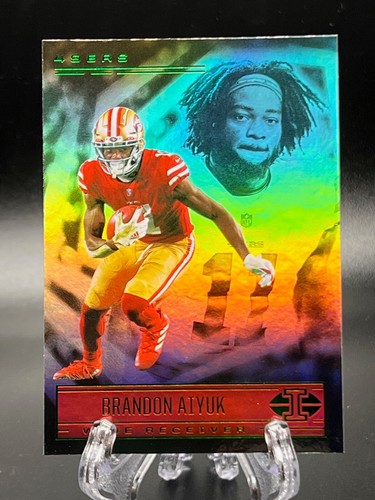 2021 Illusions Football Rookies, Emerald & Zaffiro Parallels Completa il tuo set - Foto 24 di 89