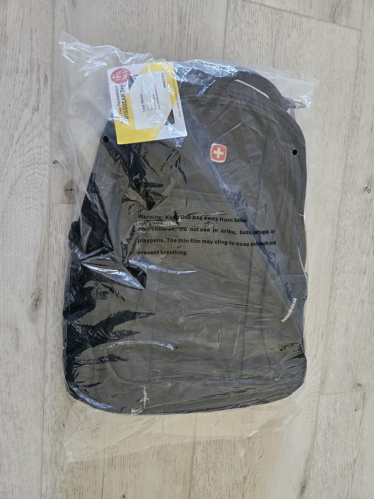 SwissGear Cecil 5505 Laptop Backpack Black 18"