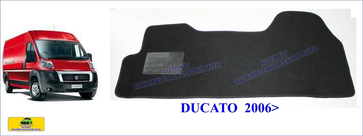 Tappetino Camper Per Fiat Ducato 1994-2006 - Moquette Spessa 8mm Con Fondo In Gomma - Foto 3