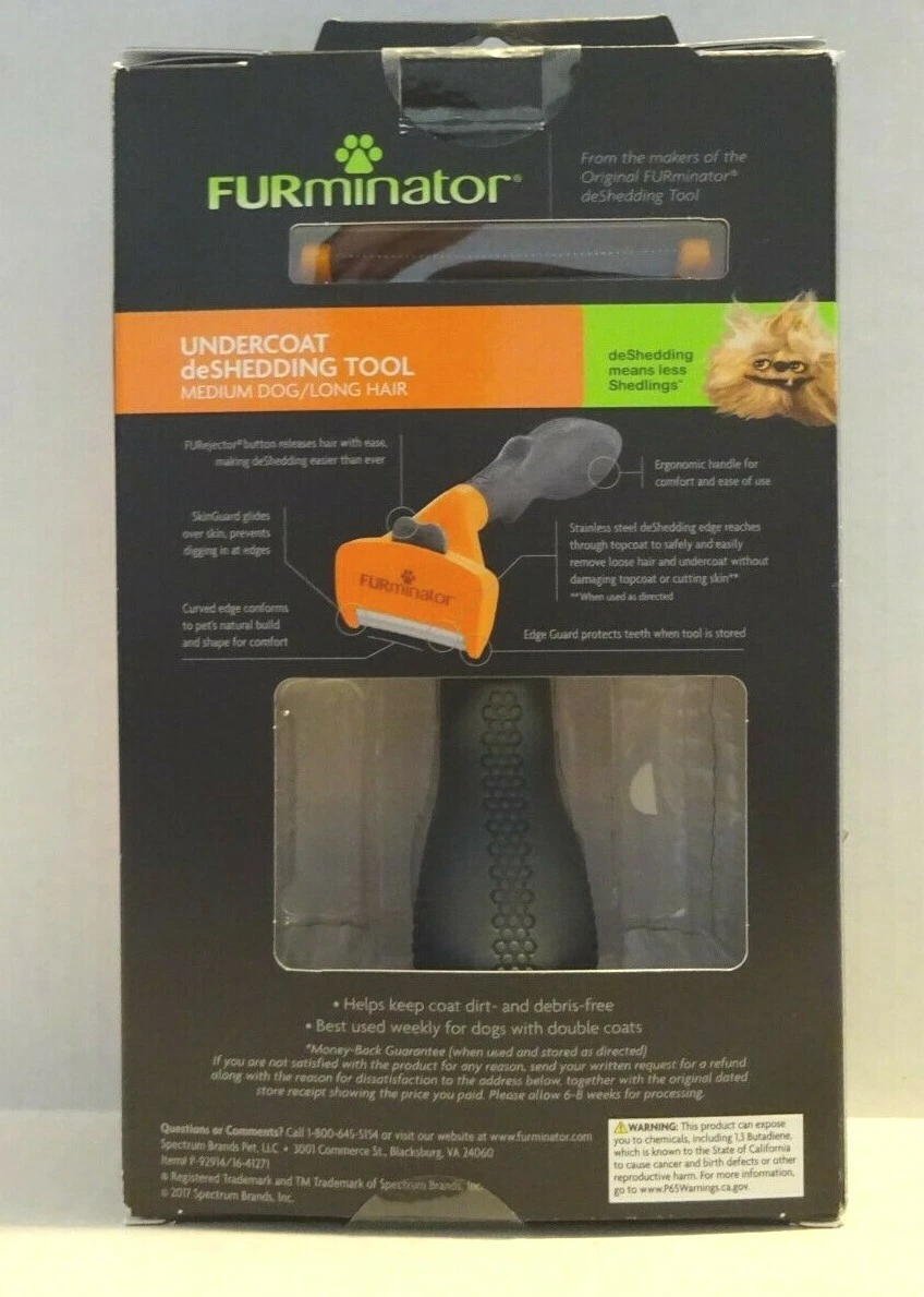 Undercoat deshedding tool shop medium dog long hair