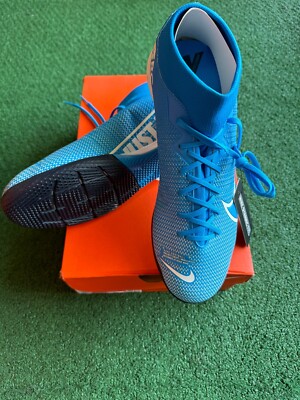 Nike Mercurial Superfly 7 Academy IC Men's Soccer Shoe - Blue | eBay