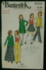 VIINTAGE BUTTERICK #6785, GIRL'S SIZE 12, JACKET, SKIRT AND PANTS UC FF PATTERN — photo 1