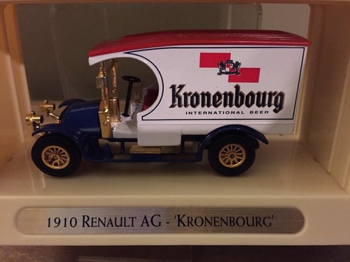 Matchbox Models Of Yesteryear 1910 Renault AG Kronenbourg Int'l Beer YGB07 - Picture 5 of 12
