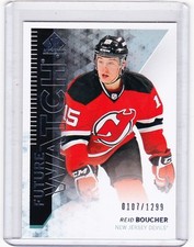 13-14 2013-14 SP AUTHENTIC REID BOUCHER FUTURE WATCH ROOKIE /1299 219 DEVILS