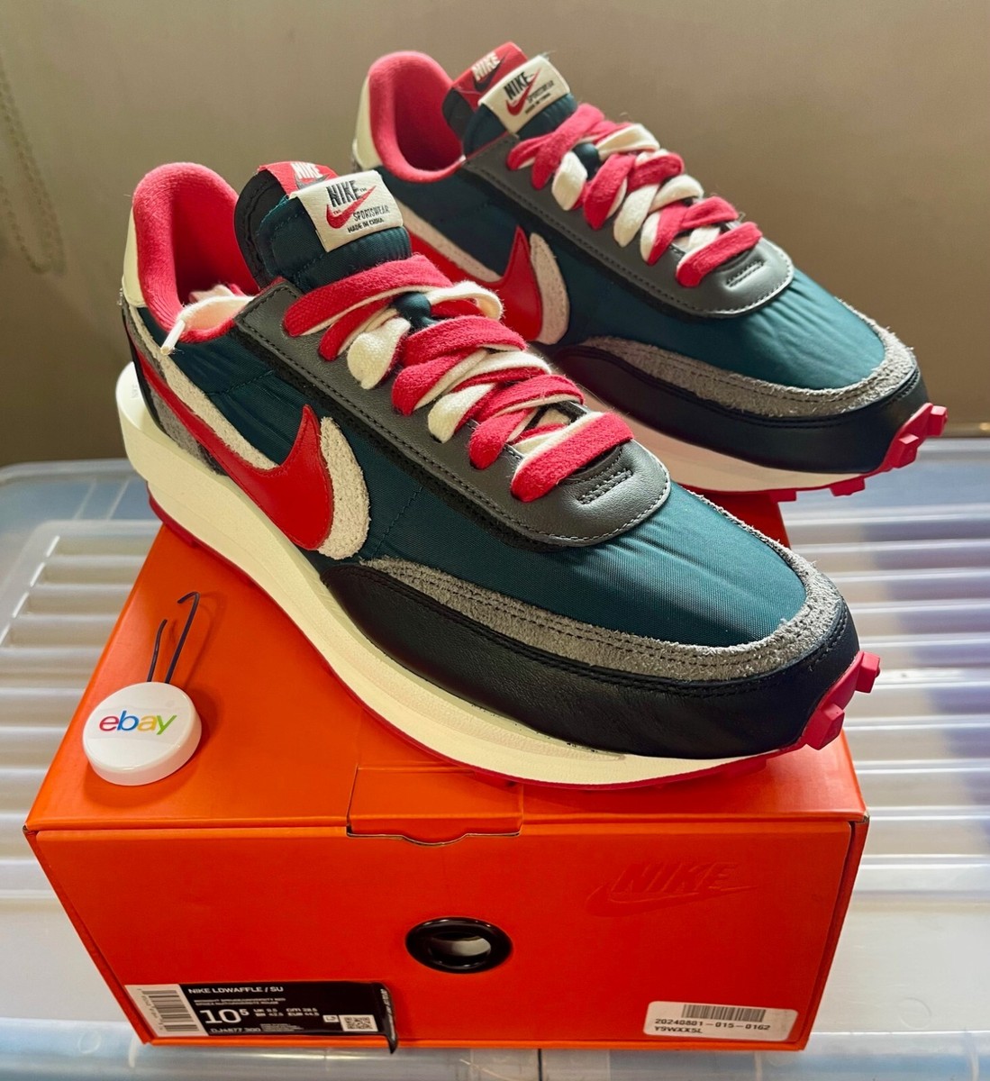 Size 10.5 - Nike LDWaffle x Sacai x Undercover Midnight  display picture 3