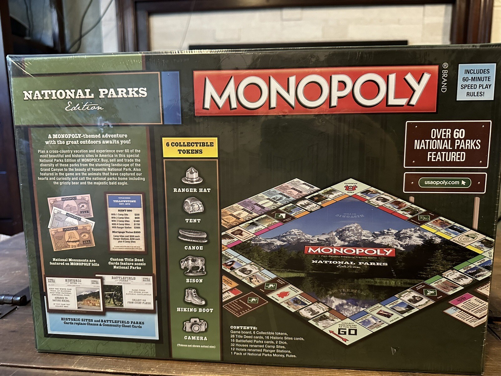 Monopoly National Parks Edition Game by Monopoly 781624573841 | eBay