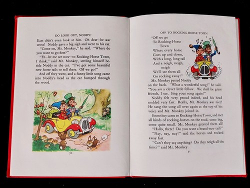 Vintage Enid Blyton Noddy Books X 4 Hardcover Books inc. Counting & Telling Time - Picture 16 of 22