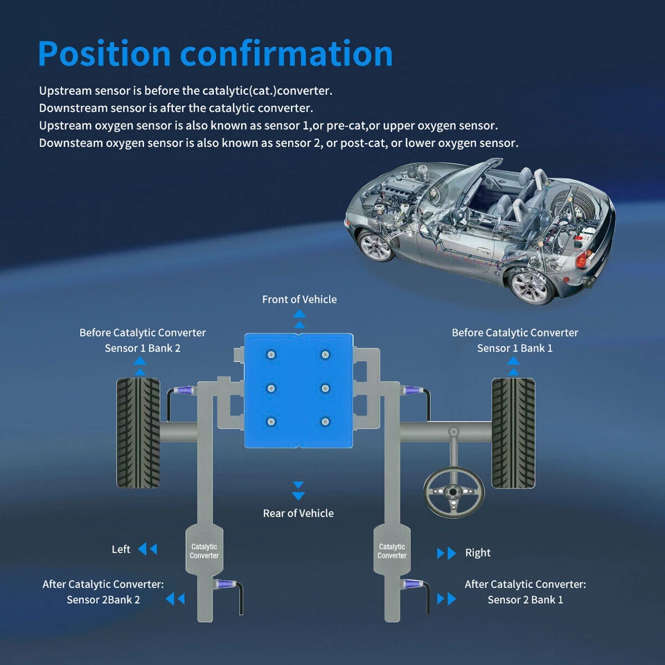 Upstream Front 02 Oxygen Sensor For 1994-99 Mercury Villager 3.3L Replacement Foto 3 de 4