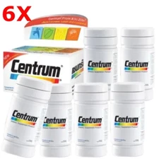 6X Centrum A To Zinc + Beta Carotene Lutein Dietary Supplement 22 Types Vitamins
