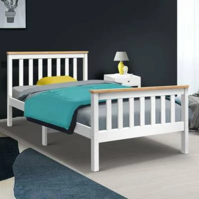 King Single Full Size Wooden Bed Frame Pony Timber Mattress Base Bed Beds Gumtree Australia Melbourne City North Melbourne 1254949366