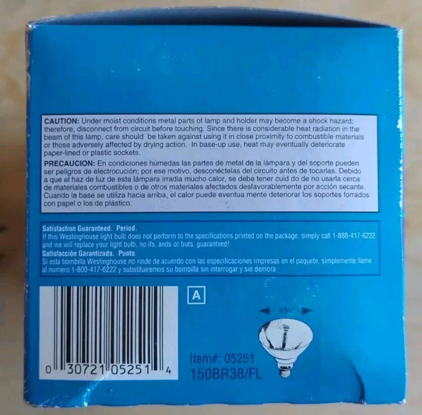 Westinghouse - 150 W - Outdoor Floodlights- BR38 - Standard Base - 2 Pack - Image 3 of 3