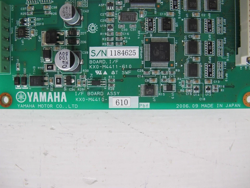Placa de I/F Yamaha Motor KX0-M4410-610 para Robot RCX240S KX0-M4411-610 Servo PCB Foto 4 de 4