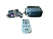 JVC Hard Disk Camcorder GZ-MG30U Handheld Recorder With Charger And Remote