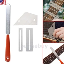 NEW Guitar Fret Crowning Luthier File Leveling Grinding Tool Kits Guitar Repair