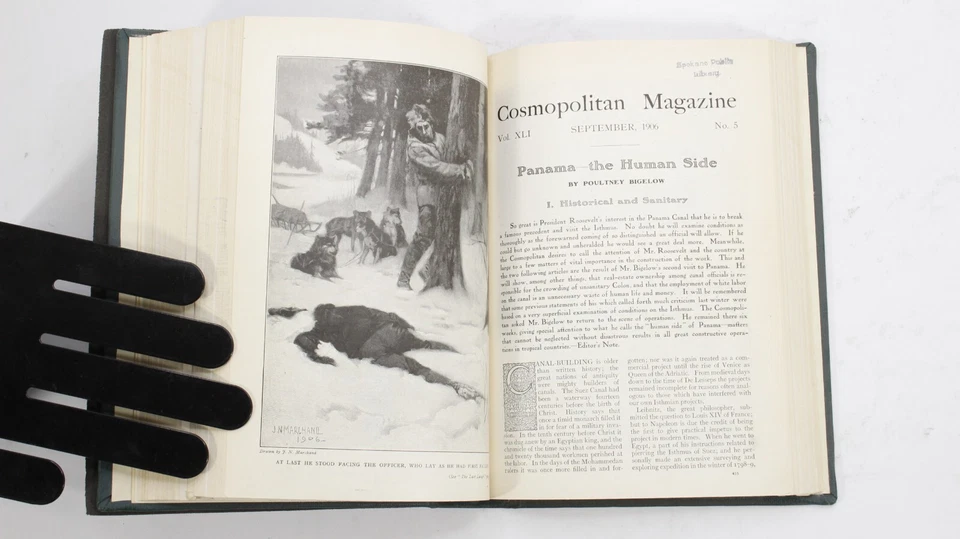 Bound Magazine: Cosmopolitan: May to Oct. 1906 - Image 4 of 4