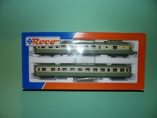 ROCO coffret autorail diesel RGP X2700 + remorque éclairée 43038-1 NEUF (n°1bis)